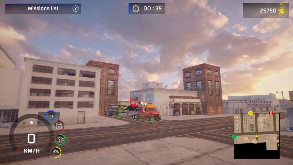 Screenshot of Truck Simulator - Heavy Cargo Driver 2023