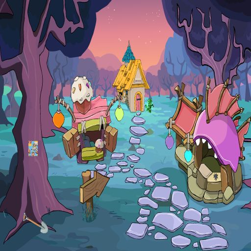 Cuplikan Layar Game Find The Aliens Locket