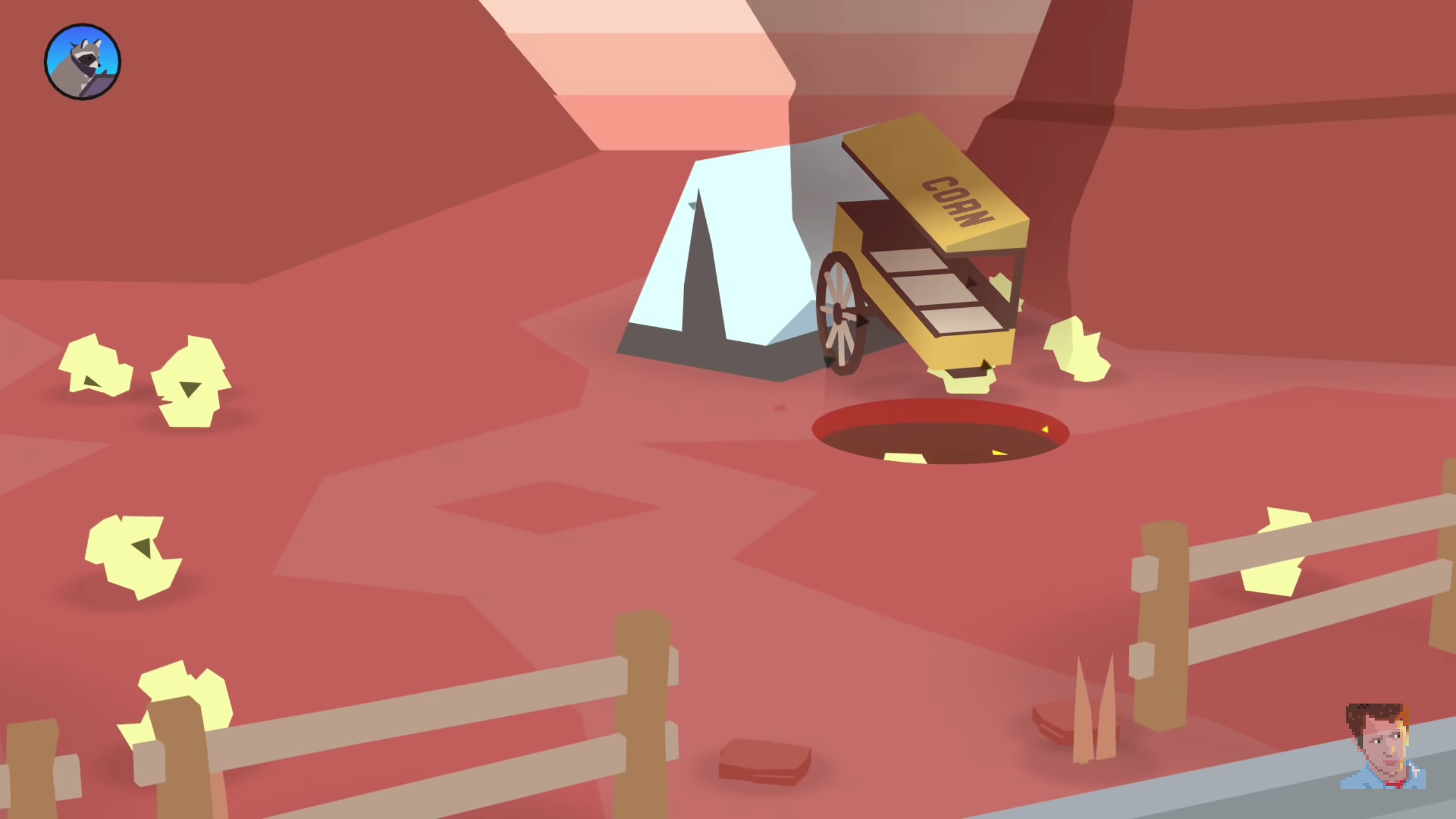 Screenshot of Donut Hole Country