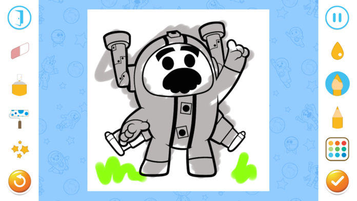 Go Jetters Colouring Game Screenshot