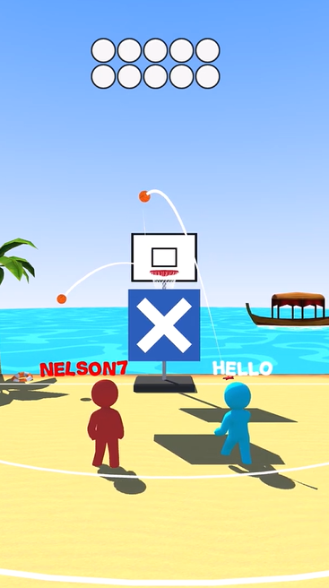 Basketball Shoot Game Screenshot