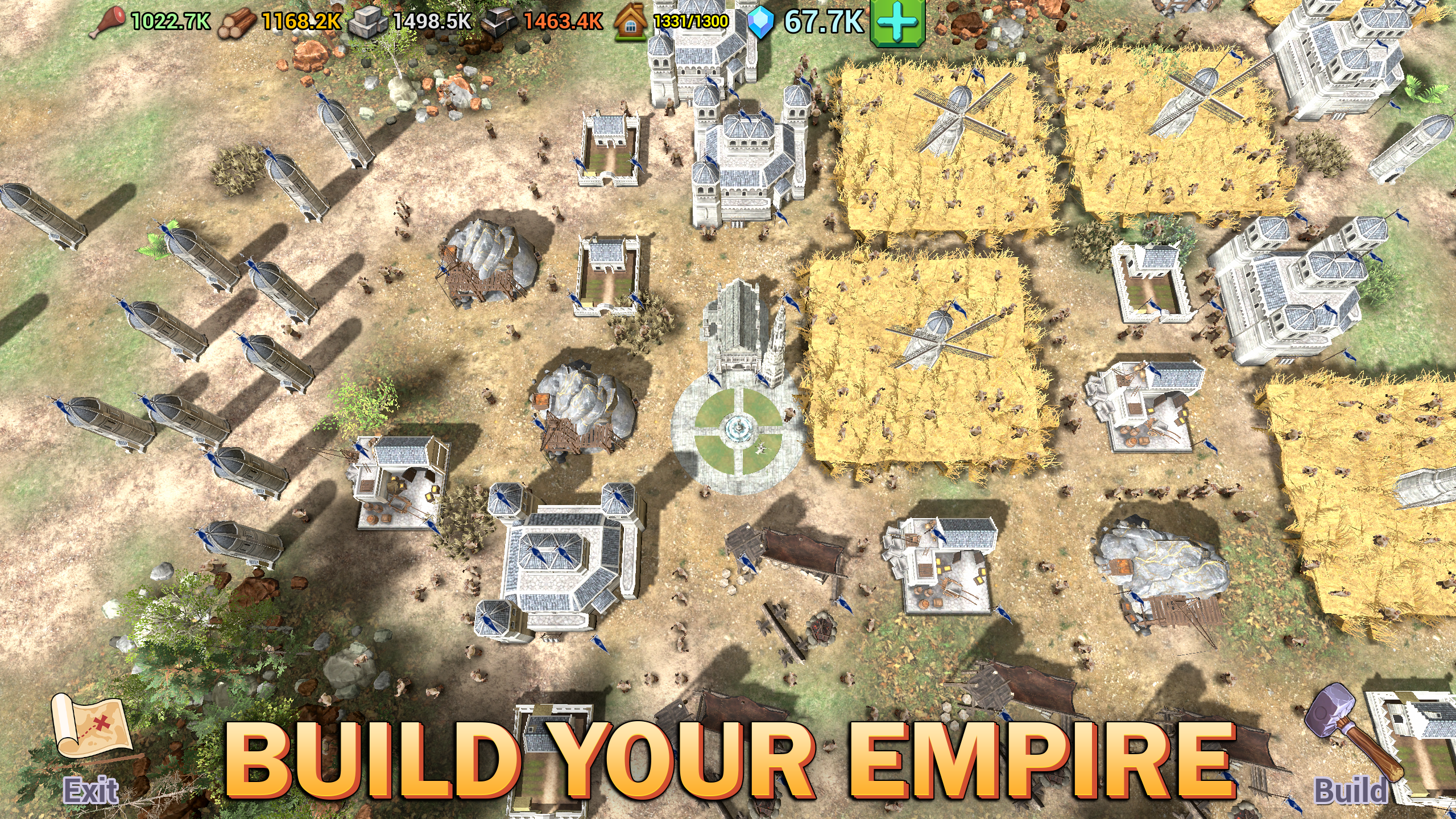 Screenshot 1 of Shadows of Empires: พีวีพี RTS 1.8