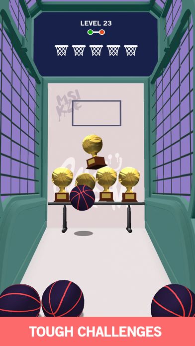 Basketball Roll screenshot game
