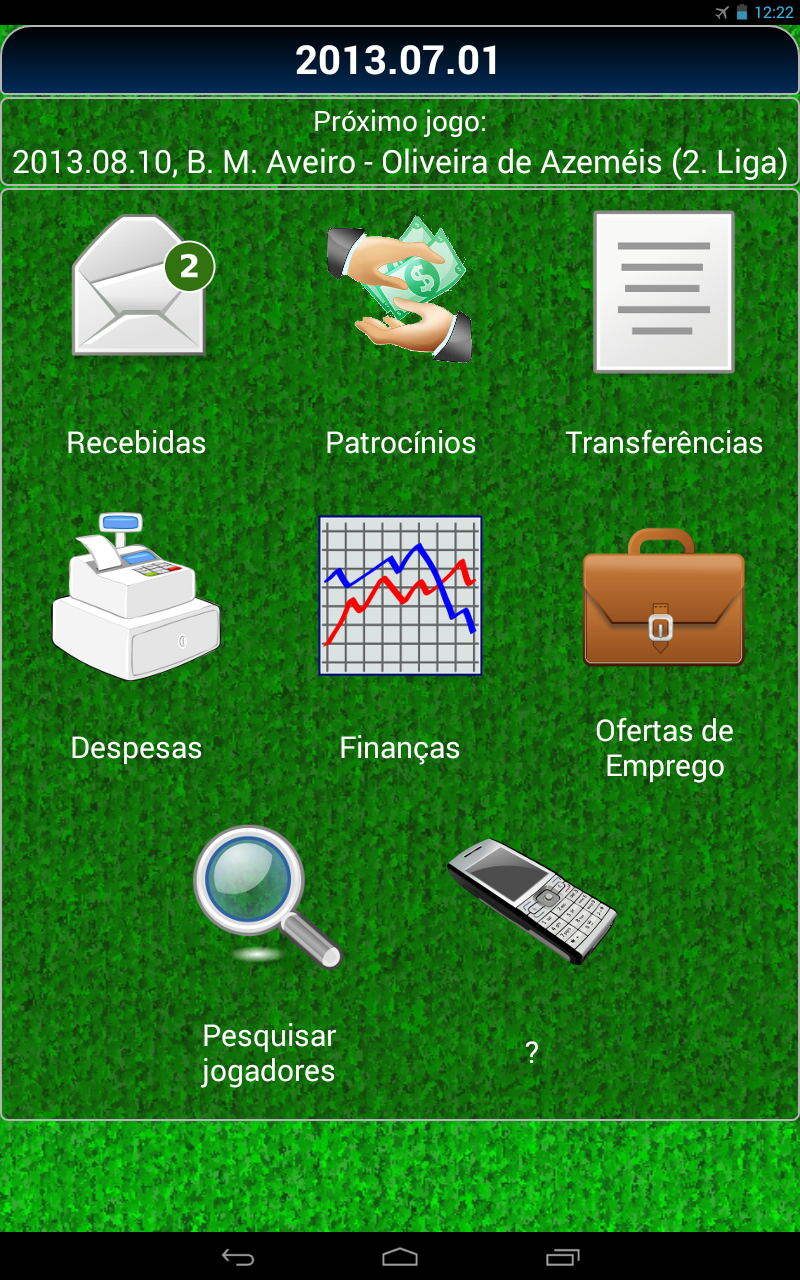 Captura de Tela do Jogo True Football 2
