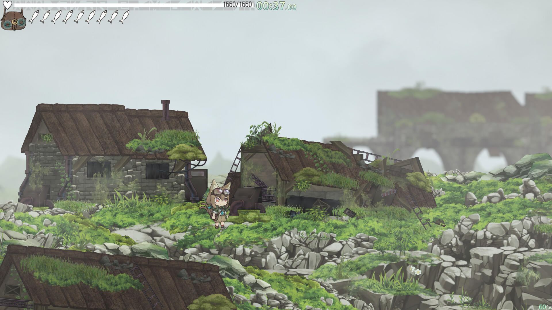 Screenshot of isekizima: Ruins and Tails Journey