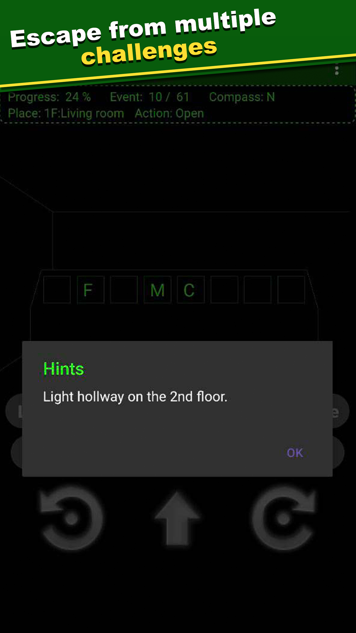 Captura de Tela do Jogo Space Escape Game