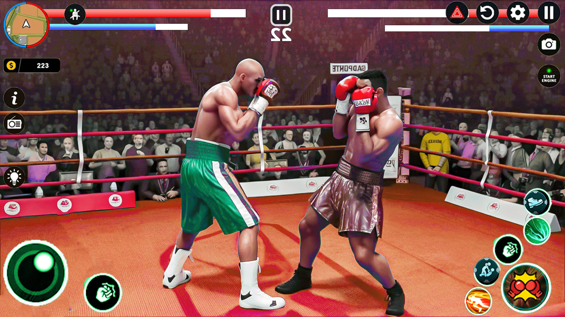Night Boxing Fighting Game 3D Game Screenshot