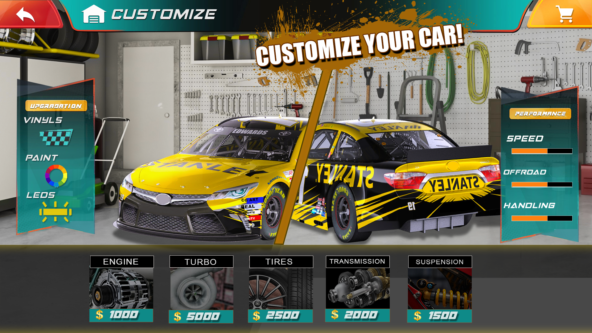 Screenshot of Car Rally Racing Offline Games
