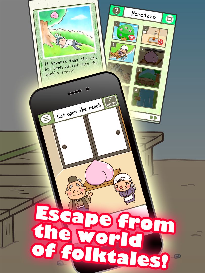 Screenshot of Picture Book Escape Game