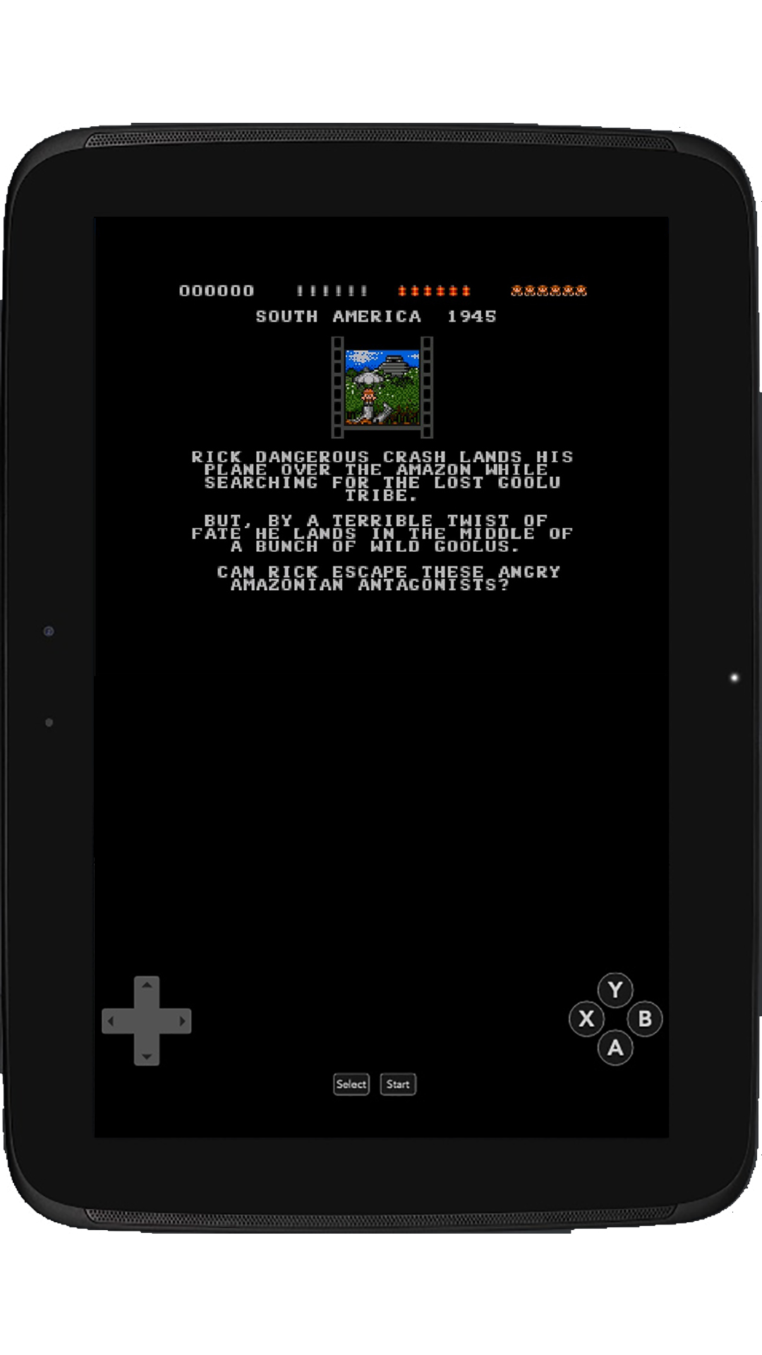 Rick Dangerous Game Screenshot