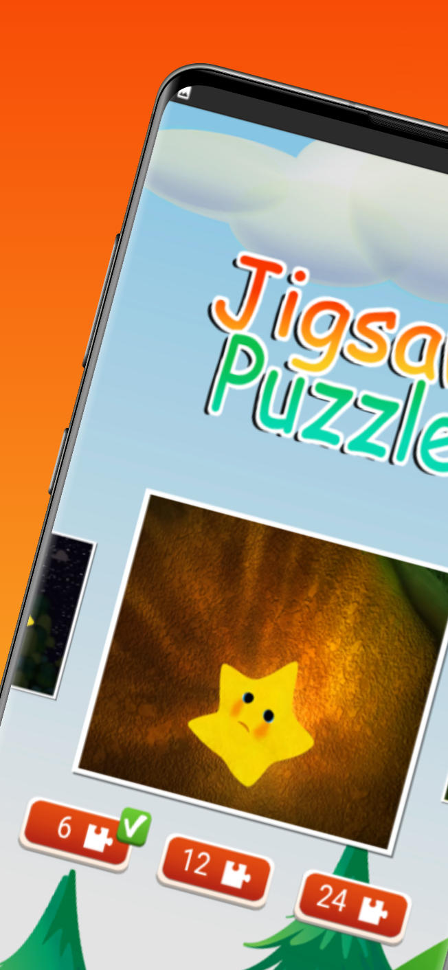 Screenshot of Twinkle Star Puzzle Jigsaw