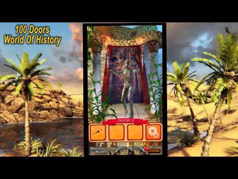 Screenshot of the video of 100 doors World Of History