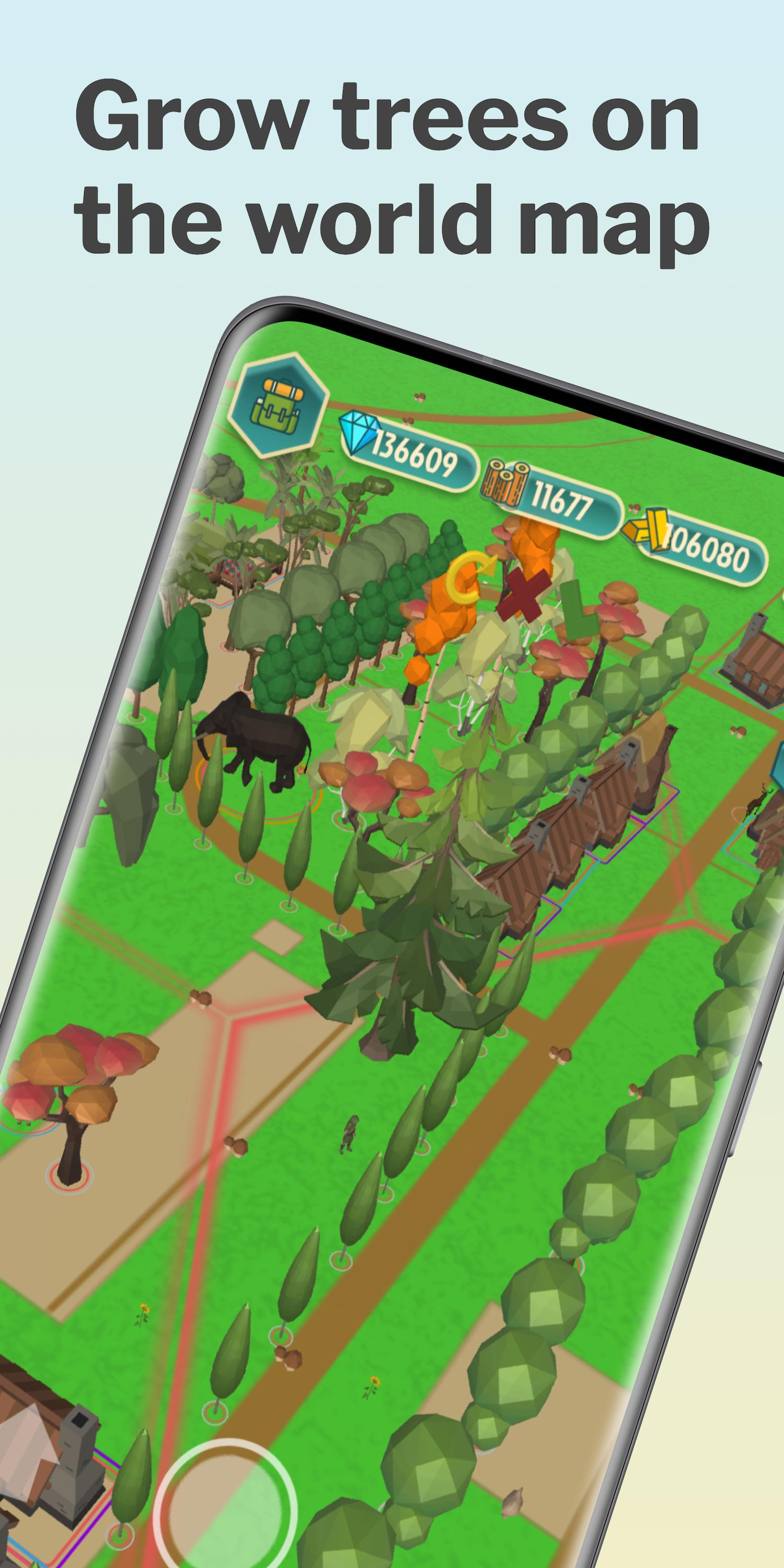 Screenshot 1 of Plante o mundo - jogo de localização GPS multijogador 2.93