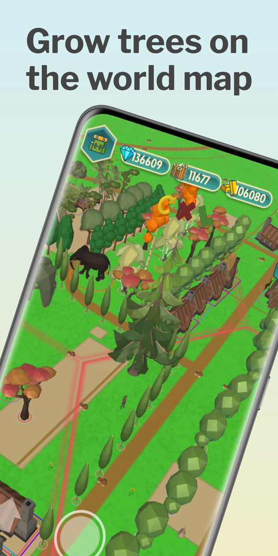 Plant The World - Multiplayer GPS Location Game screenshot game