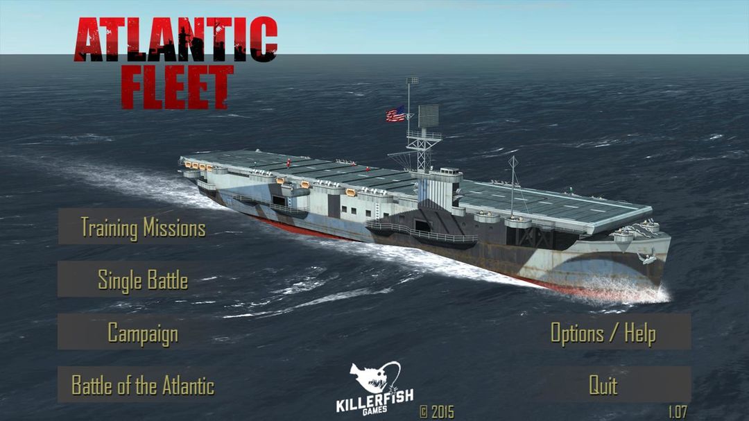 Atlantic Fleet Lite 게임 스크린 샷