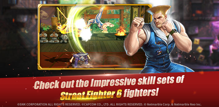 The King of Fighters ALLSTAR x Street Fighter V.