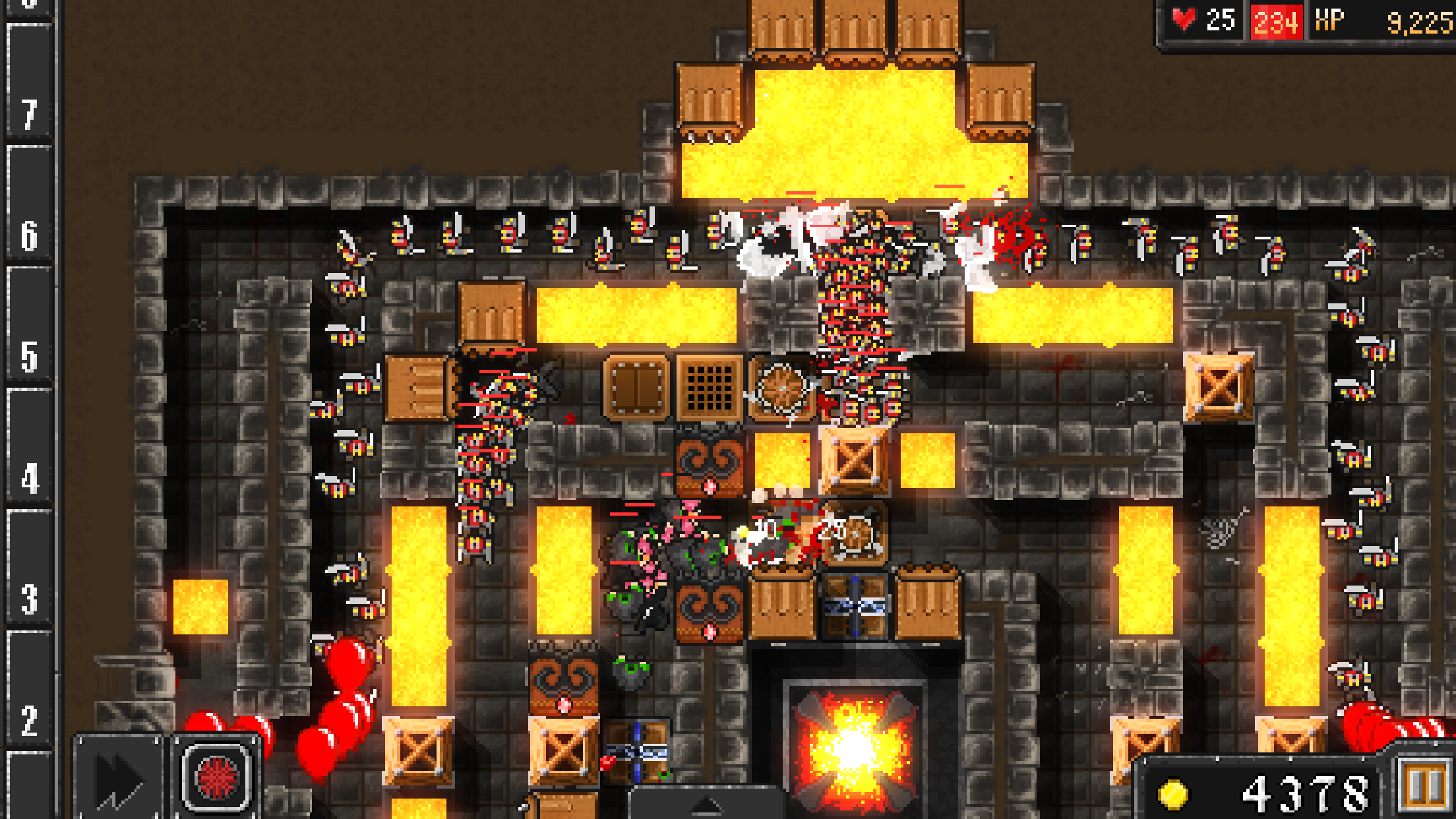 Dungeon Warfare Game Screenshot