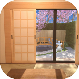 탈출 게임 : 벚꽃 이 보이는 일본식 객실