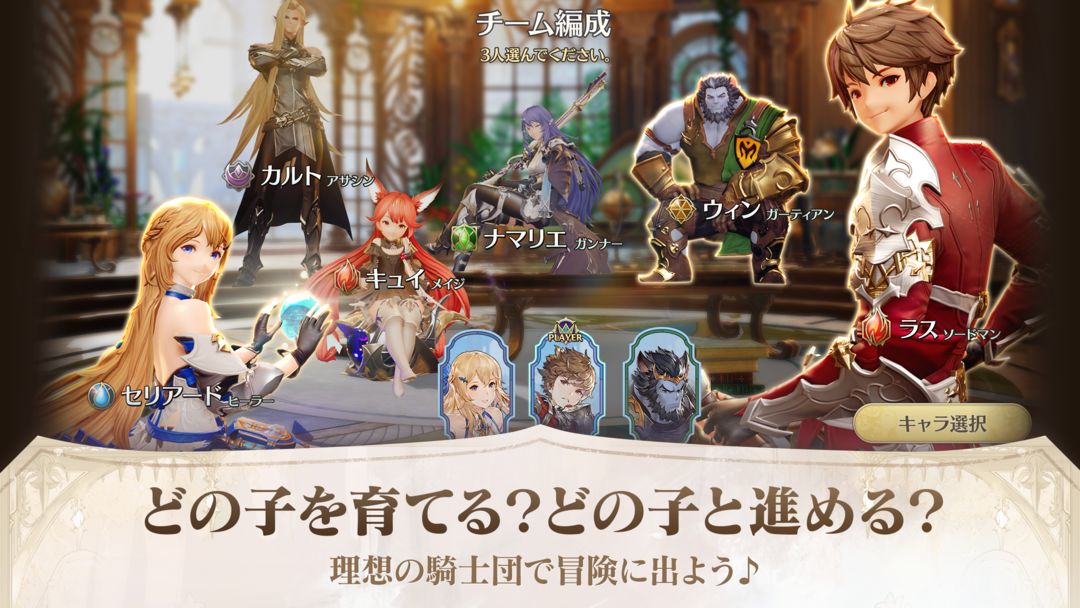 Screenshot of グランサガ (Gran Saga)
