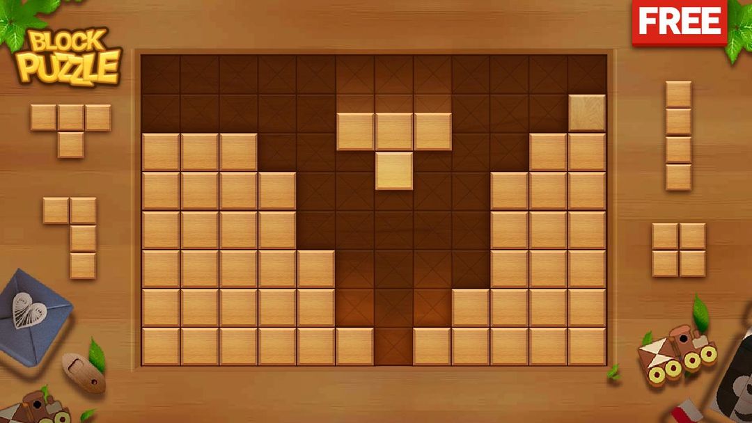 Wood Block Puzzle ภาพหน้าจอเกม