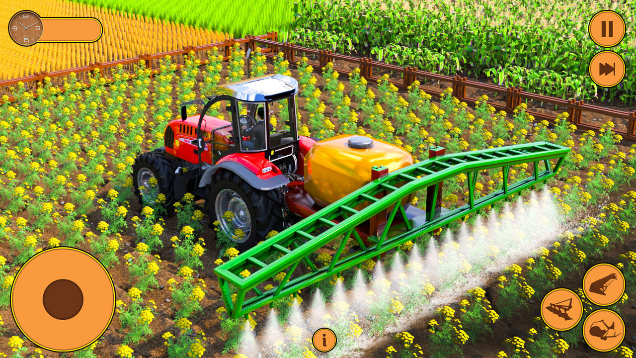 Jogo de simulador de trator agrícola 3D versão móvel andróide iOS apk  baixar gratuitamente-TapTap