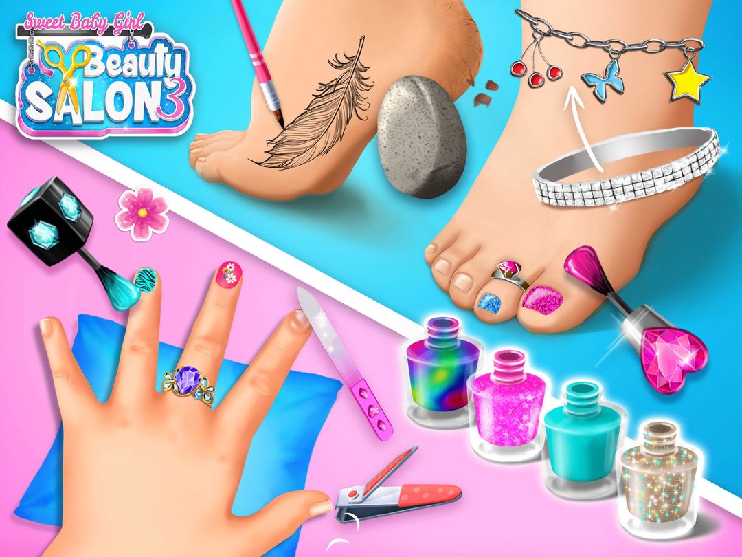 Sweet Baby Girl Beauty Salon 3 screenshot game