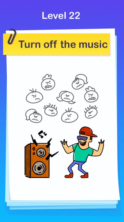 Screenshot 1 of Brain Time - Tricky Mind Test & Funny IQ Riddles 1.5.10
