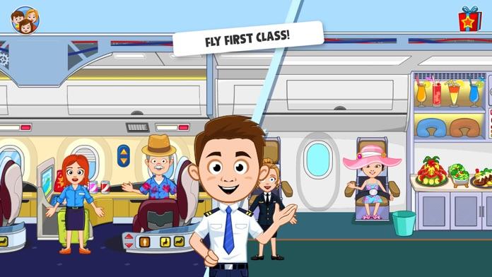 My Town : Airport Game Screenshot
