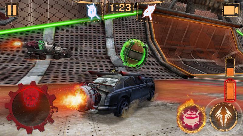 Rocket Car Ball Game Screenshot