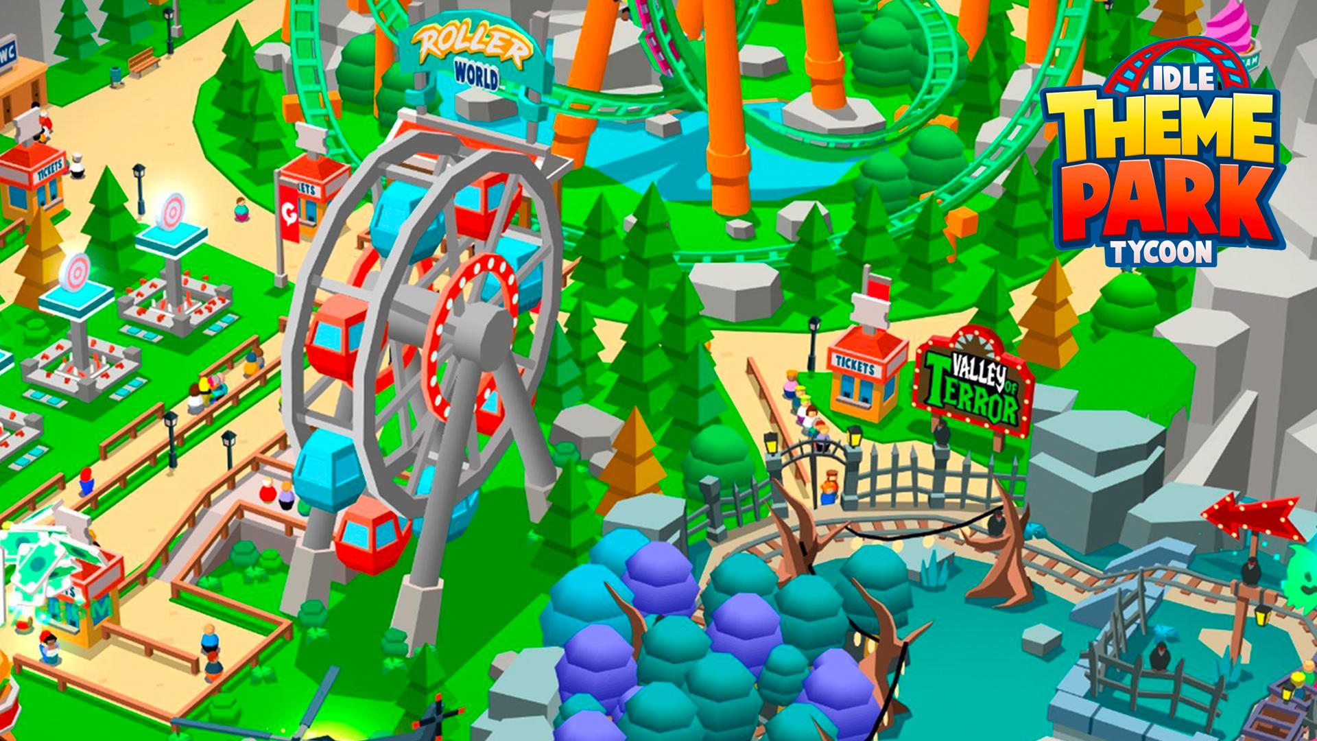 Banner of Idle Theme Park Tycoon - Recreation Game 5.2.2