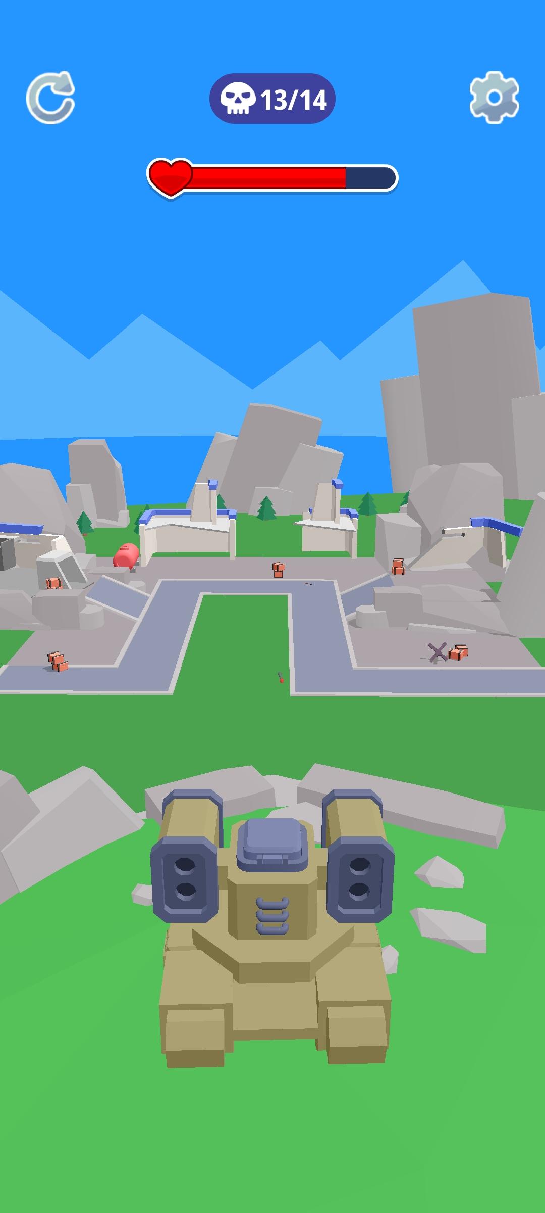 Rocket Launcher Game Screenshot