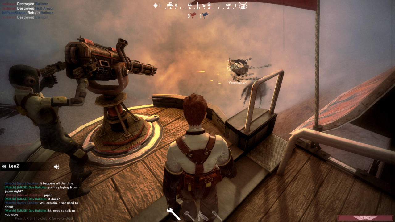 Screenshot of Guns of Icarus Online