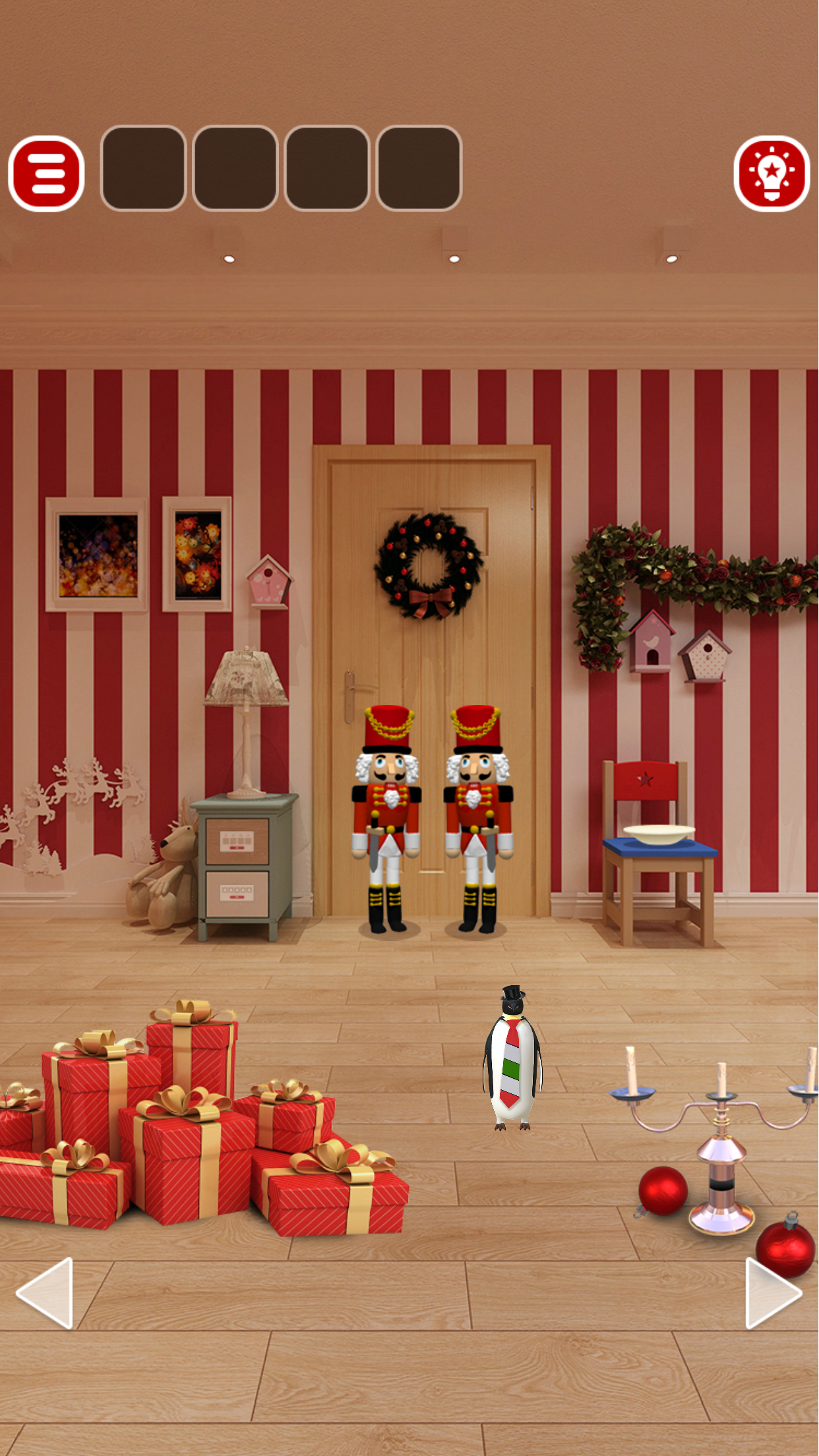 Escape room：Sleepy Christmas and gift Game Screenshot