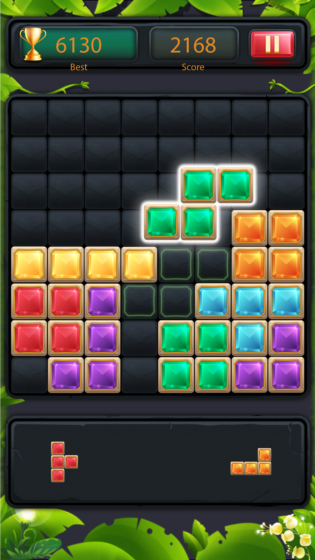 Screenshot 1 of 1010 Blok Permainan Puzzle Klasik 1.2.2