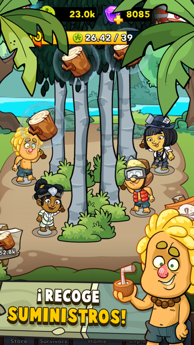 Captura de Pantalla del Juego Castaway Cove