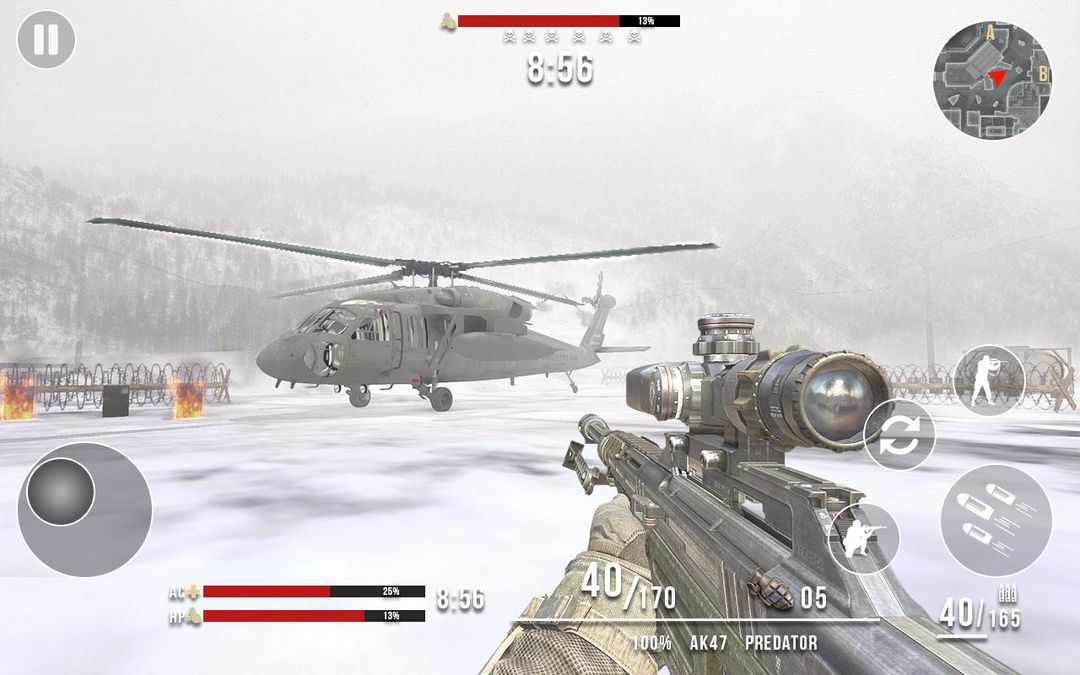 Screenshot of Deadly Assault 2018 - Winter Mountain Battleground