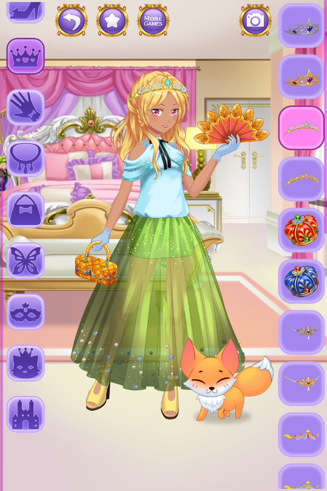 Anime Princess Dress Up - Download Game 