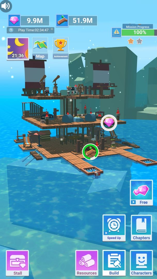 木筏求生存海洋 screenshot game