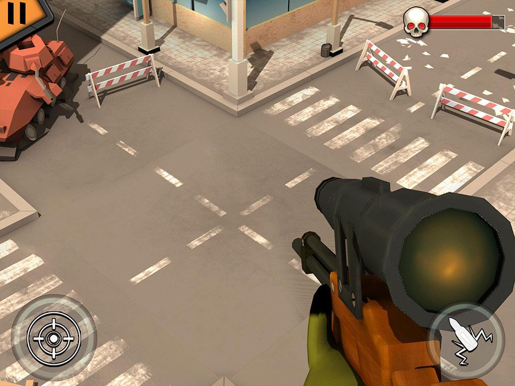 Stickman Shooter : Modern Warrior Game Screenshot
