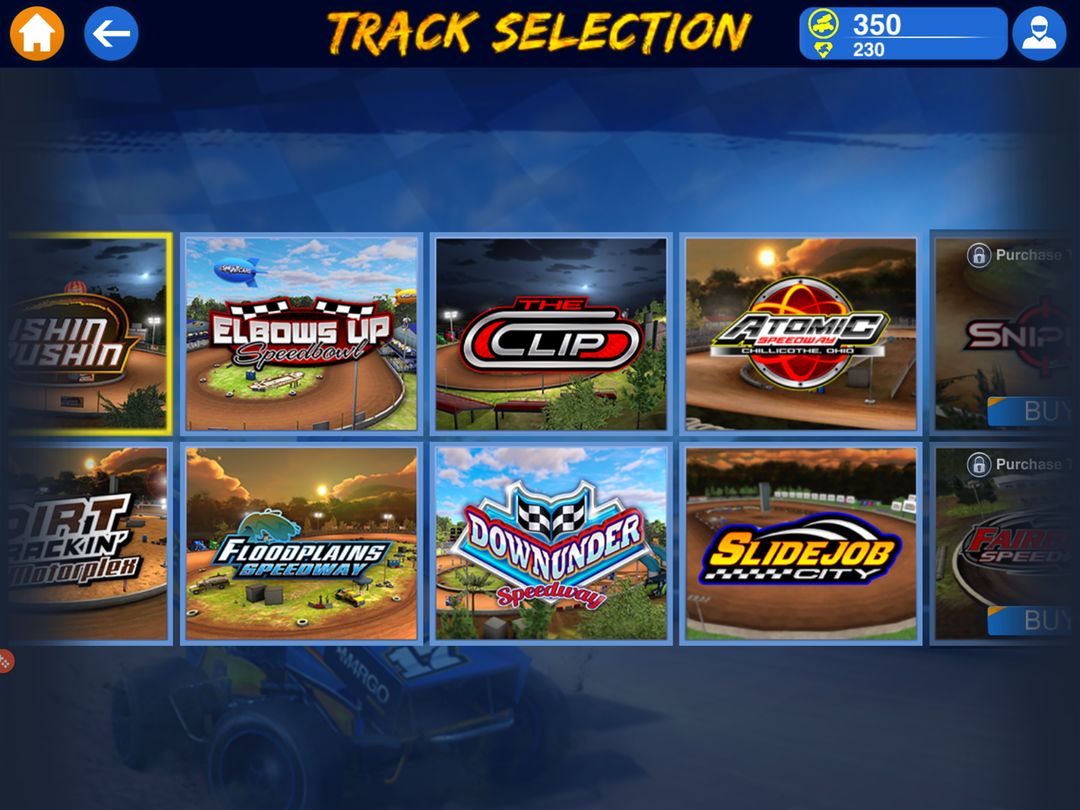 Dirt Trackin Sprint Cars 게임 스크린 샷