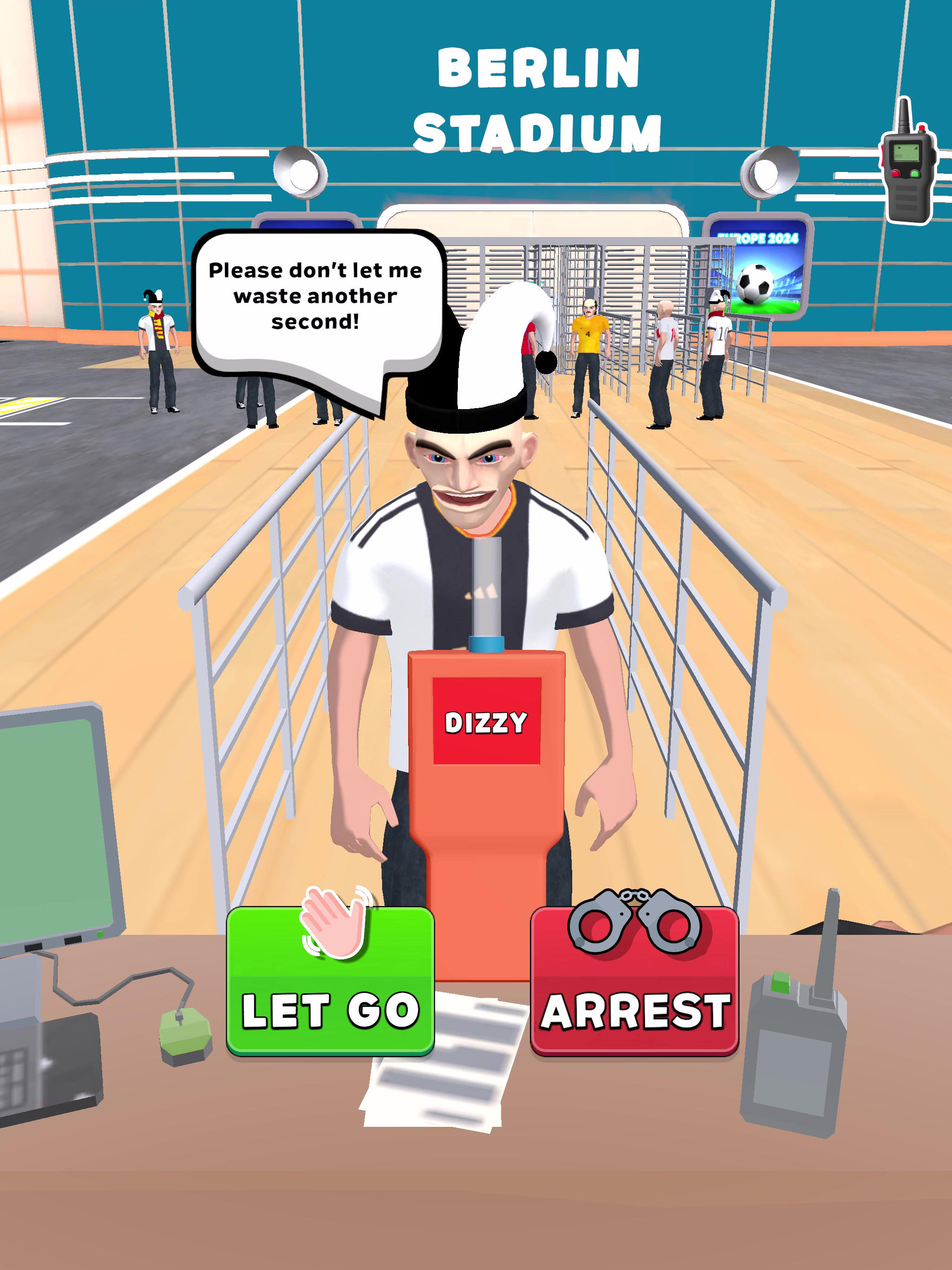 Soccer Security Game 2025 Game Screenshot