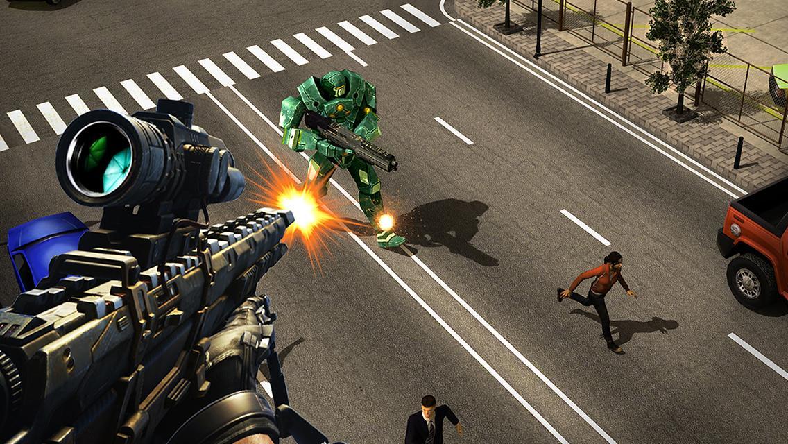 Screenshot of Sniper Robots