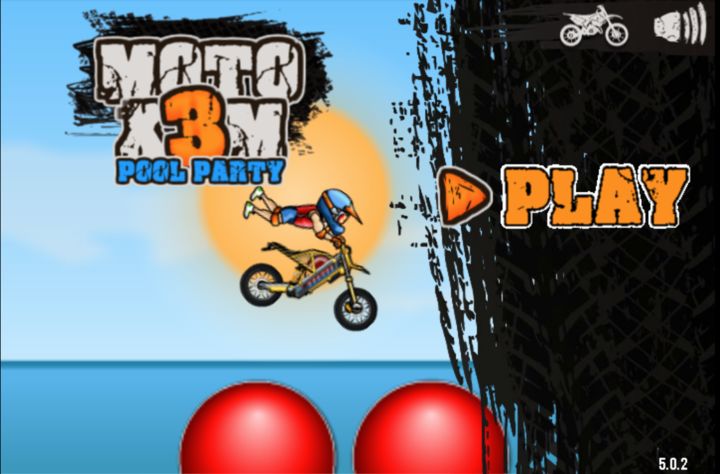 Cuplikan Layar Game Moto X3M Pool Party