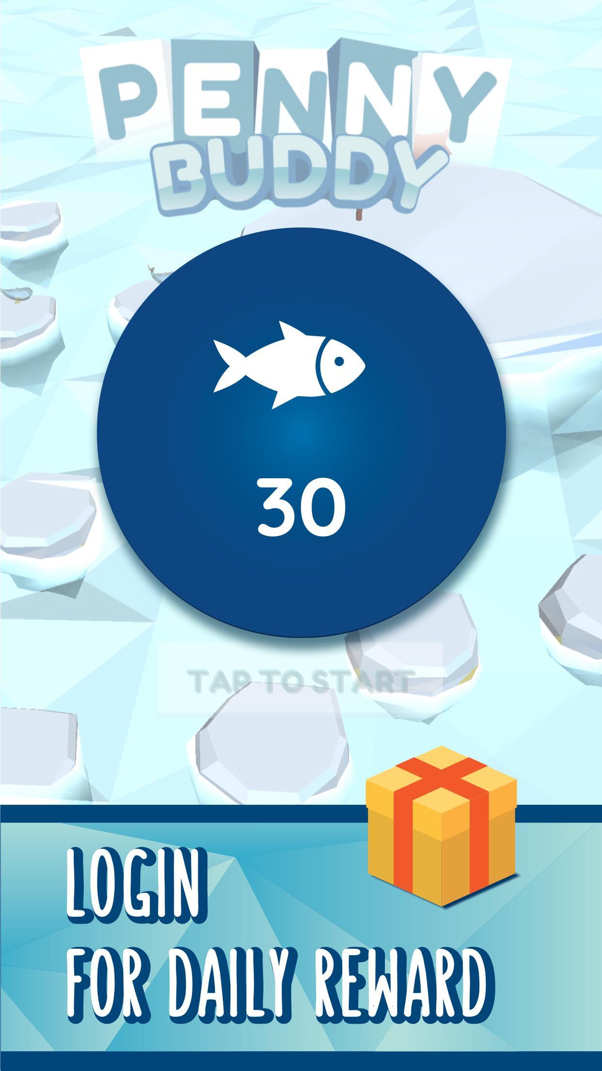 Penny Buddy - Tap Tap Penguin Game Screenshot