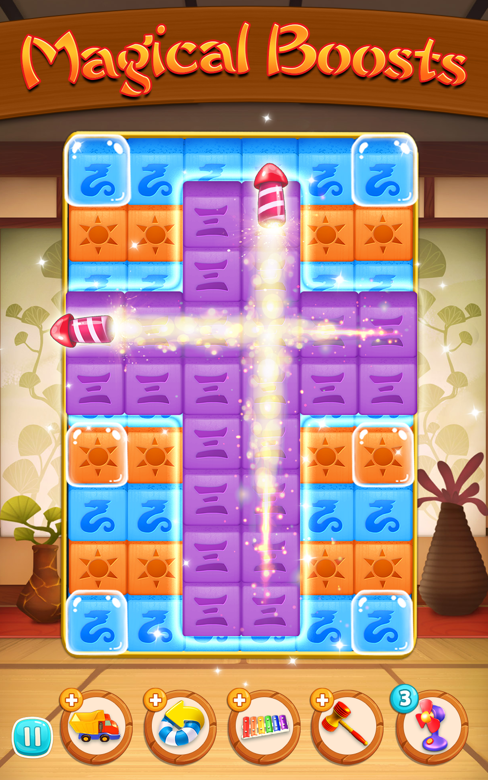 Mahjong Blast Game Screenshot