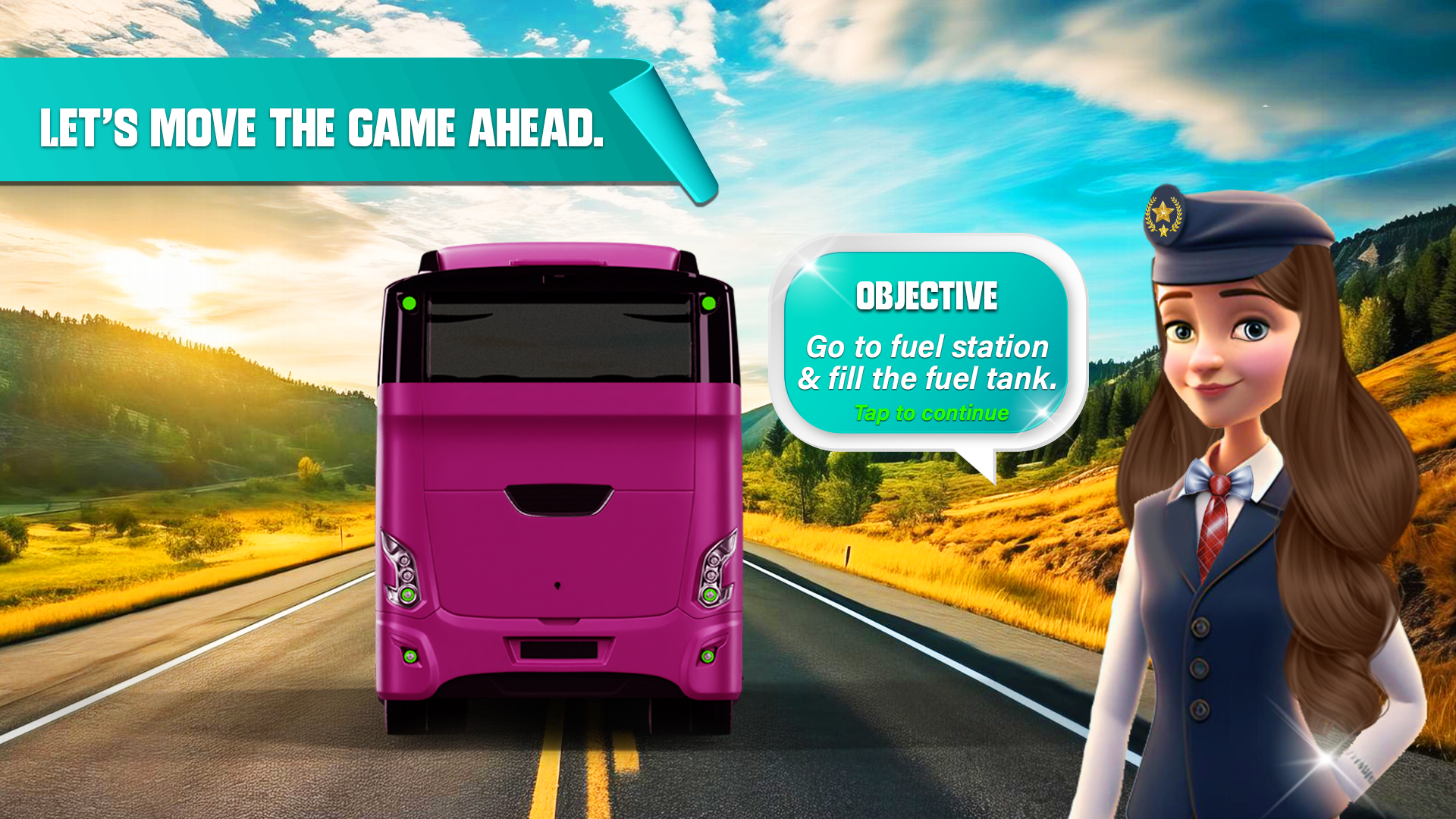 Bus Simulator Game Screenshot