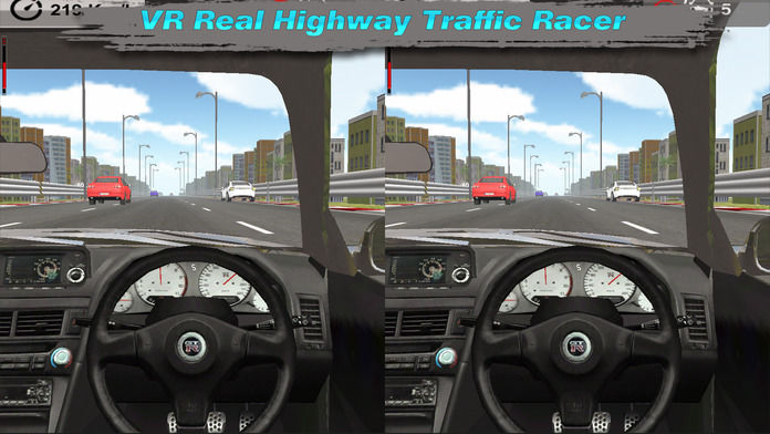 VR Real Highway Traffic Racer遊戲截圖