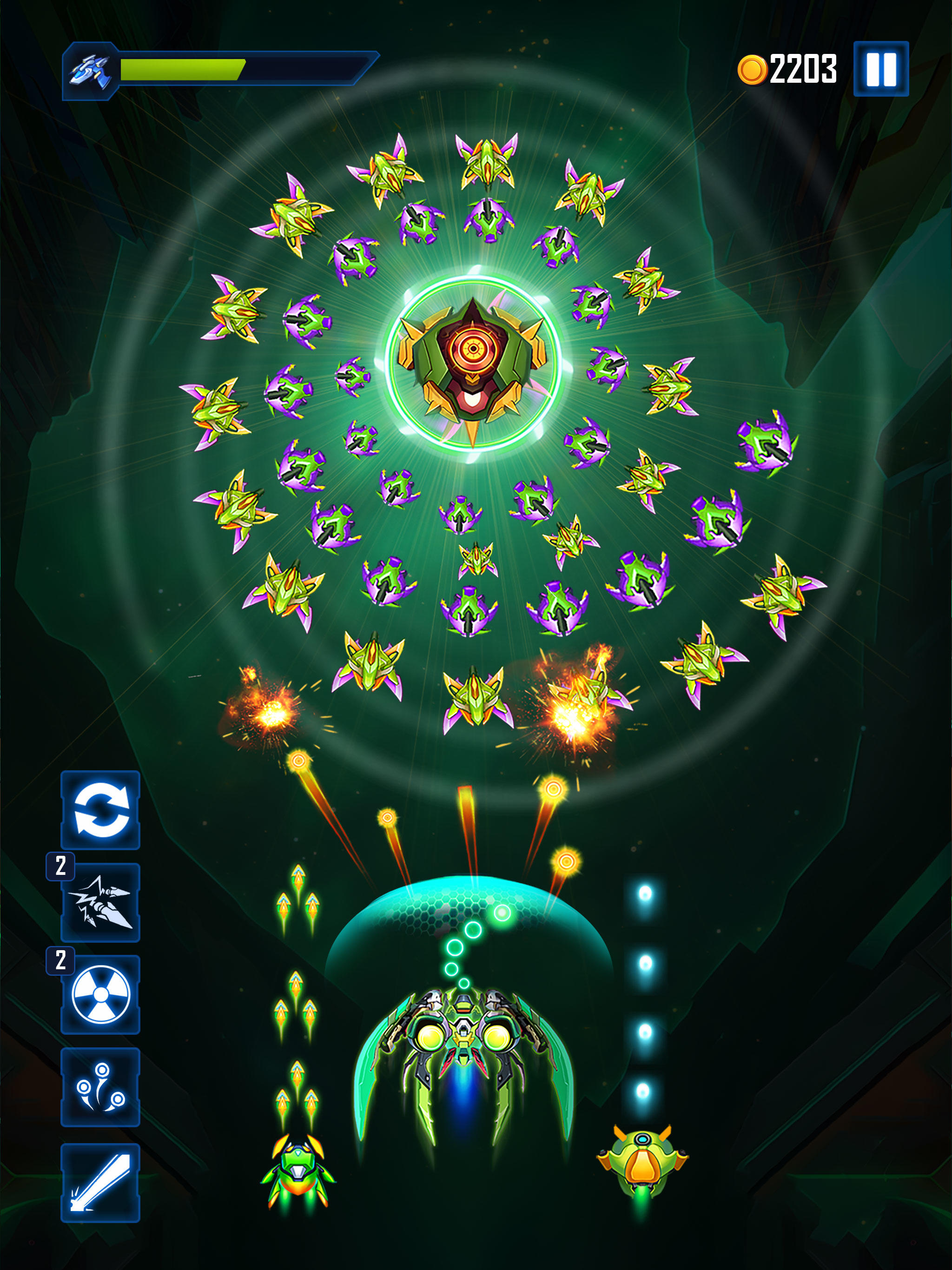WindWings: Space Shooter Game Screenshot