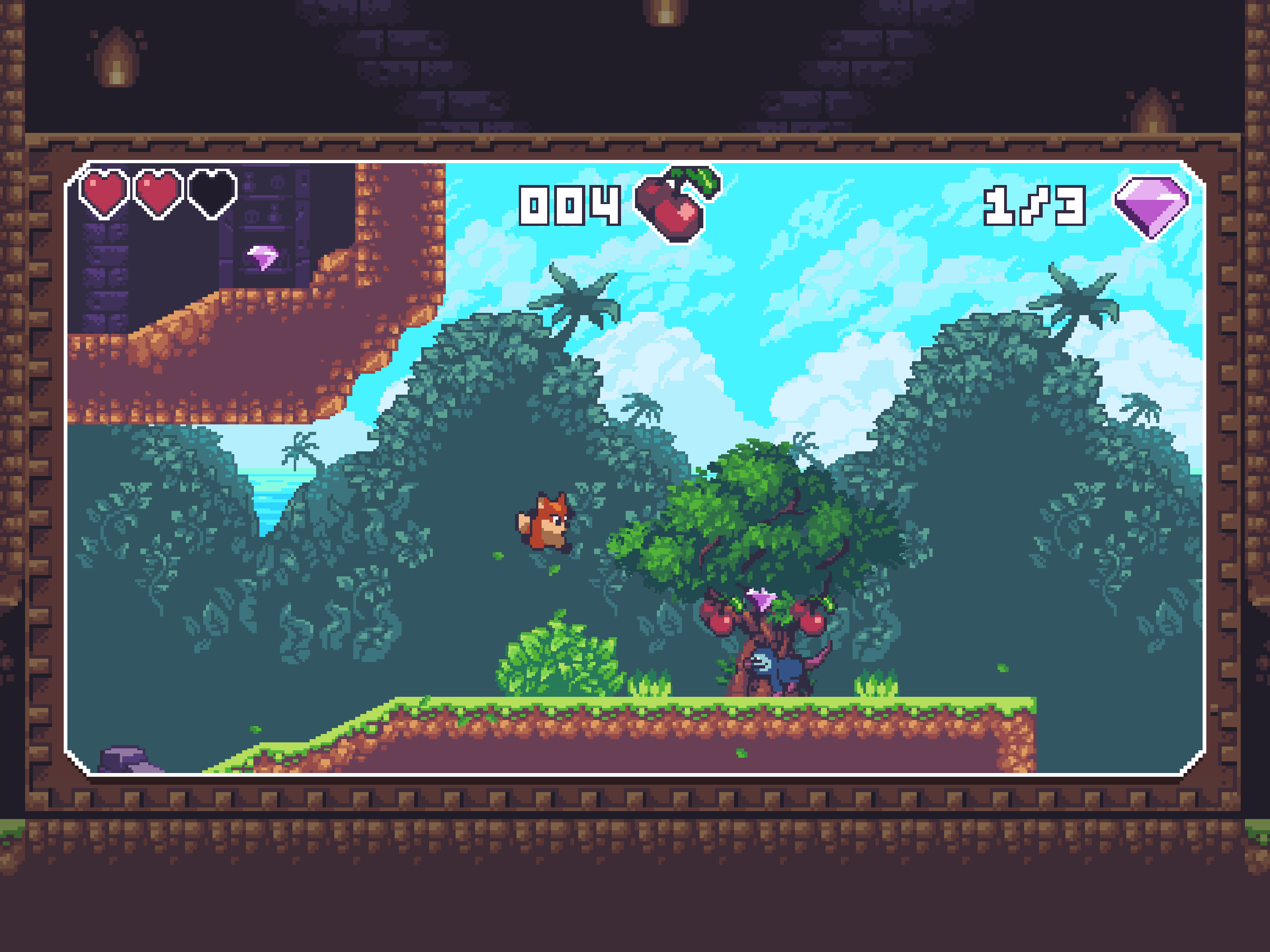 FoxyLand Game Screenshot