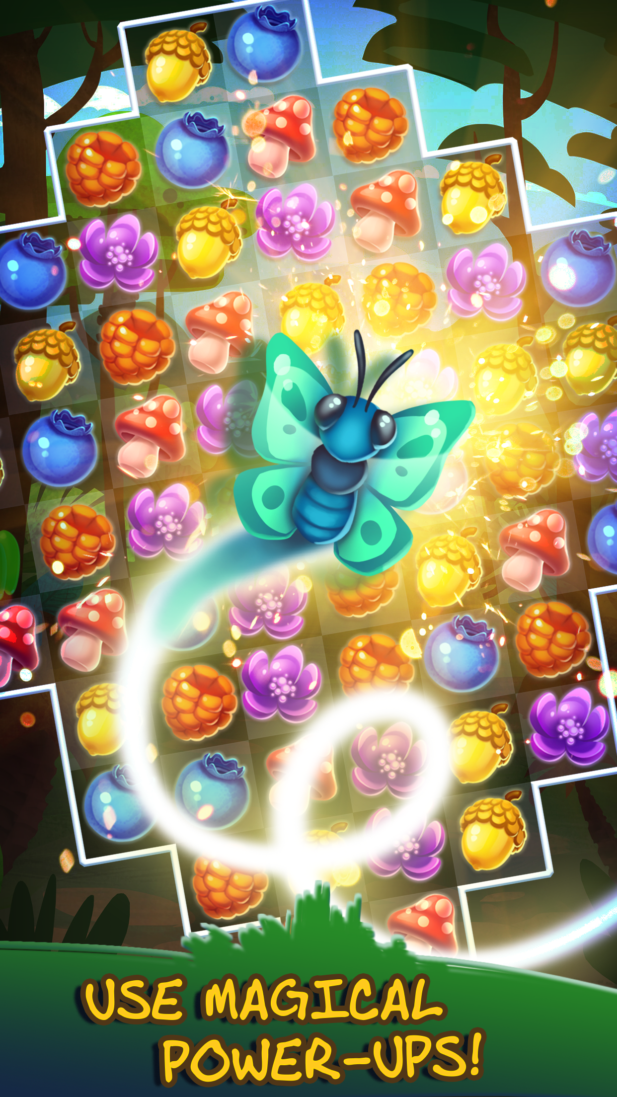 Cuplikan Layar Game Forest Smash - Match 3